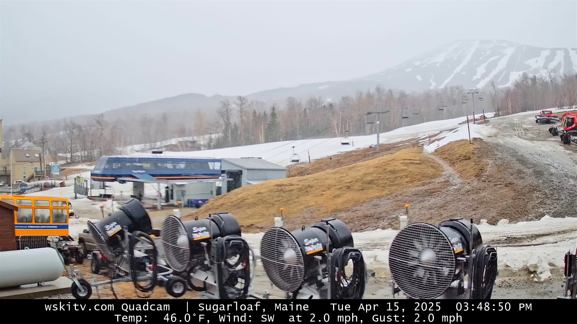 Live Image From The Quad Cam @ Sugarloaf