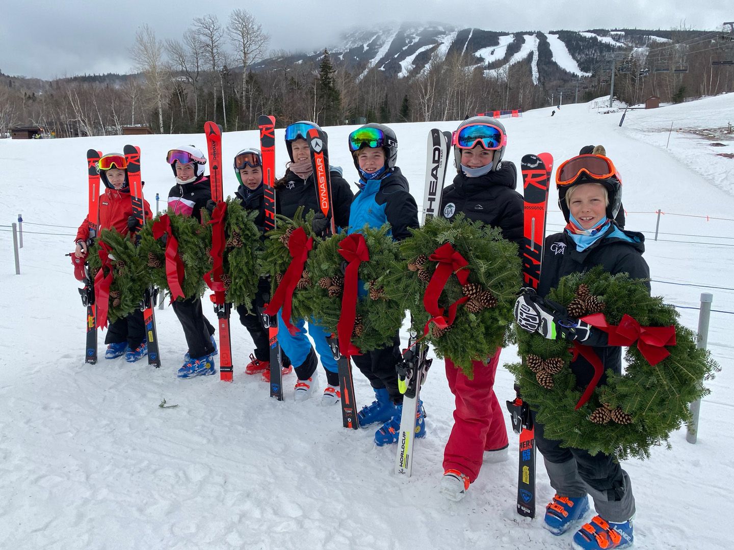 Carrabassett Valley Academy Annual Wreath Sale WSKI TV 17