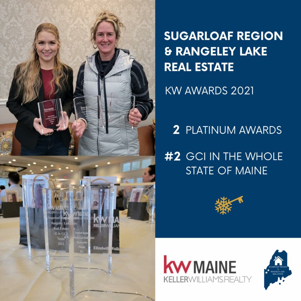 Sugarloaf Region Real Estate received 3 top awards at this year's KW